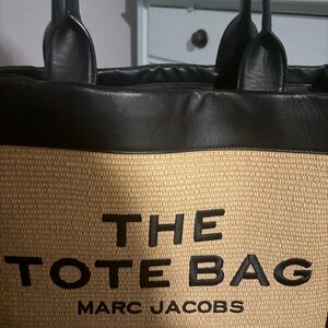 Marc Jacobs Black and Tan Tote